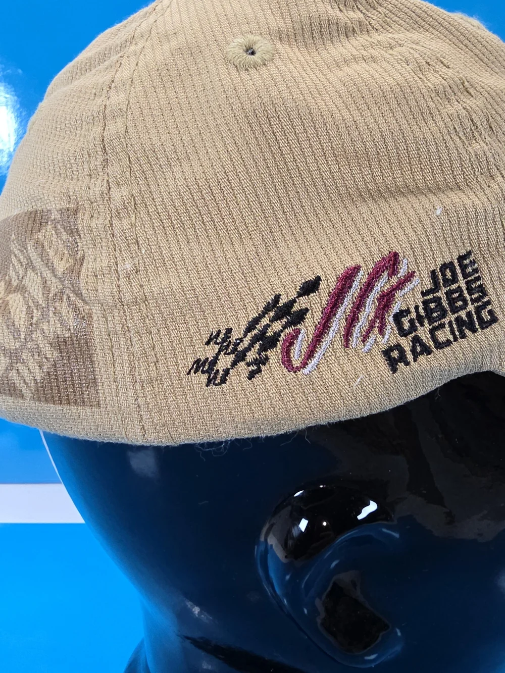 Home Depot Joe Gibbs Racing NASCAR #20 Beige Strapback Hat